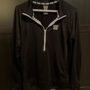 VS pink half zip